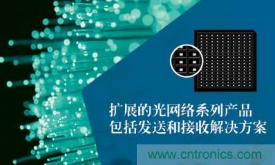 TriQuint五款新型跨阻抗放大器,擴(kuò)展光纖市場