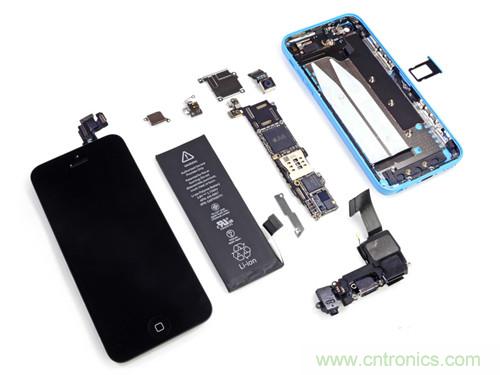 內(nèi)部能否出&ldquo;彩&rdquo;？&ldquo;五彩機身&rdquo;iPhone 5C拆解揭秘