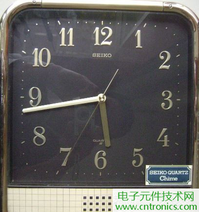 拆個(gè)老古董，日本精工石英電子掛鐘拆解