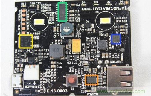 第八步&mdash;&mdash;觀察PCB上的主要元器件
