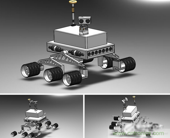 教你DIY一個(gè)紅外控制的3D打印月球車(chē)