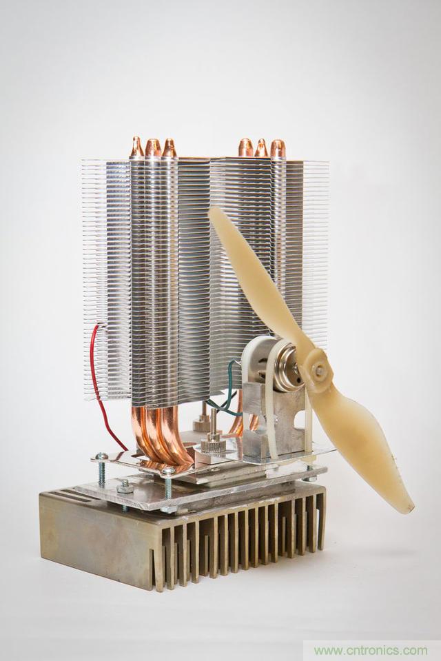 溫差發電機：不用電的&ldquo;智能&rdquo;風扇