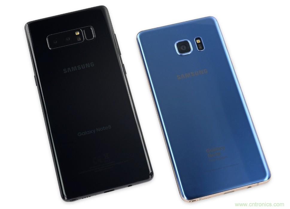 三星Note 8拆解，模塊化+分離式設(shè)計(jì)成趨勢？