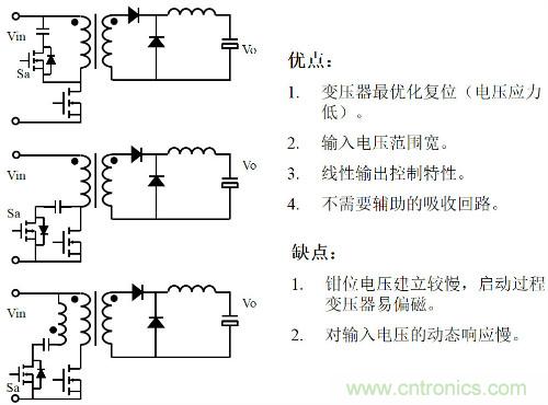 開關(guān)電源&ldquo;各種拓?fù)浣Y(jié)構(gòu)&rdquo;的對(duì)比與分析！