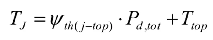 功率器件熱設計基礎（十三）——使用熱系數Ψth(j－top)獲取結溫信息