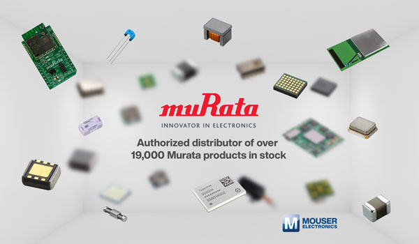 貿澤電子備貨豐富多樣的Murata產品